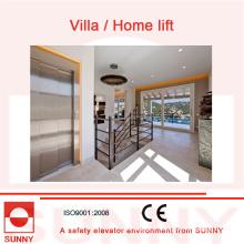 Ascenseur de villa à faible bruit, durable et de sécurité sans voie de grue, Sn-EV-011